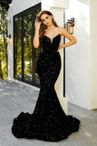 PORTIA AND SCARLETT PS21208 SEQUIN GOWN