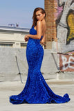 PORTIA AND SCARLETT PS21208 SEQUIN GOWN